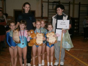 Tri víťazné poháre pre gymnastky z Elánu