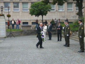 Oslavy 69. výročia SNP pri Pomníku padlých