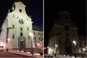 Osvetlenie kostolov