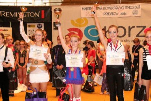 Majstrovstvá Slovenska vo fitness detí v Prievidzi
