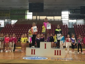 Medailové miesta pre prievidzských gymnastov