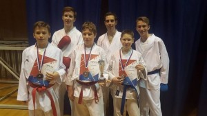 Tri majstrovské tituly pre Športovú školu karate Prievidza