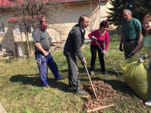 Ďakujeme obyvateľom, ktorí sa zapojili do jarného upratovania
