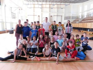 Olympijský víťaz Matej Tóth na návšteve v základnej škole 