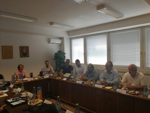 Pracovné rokovanie na mestskom úrade v Prievidzi.