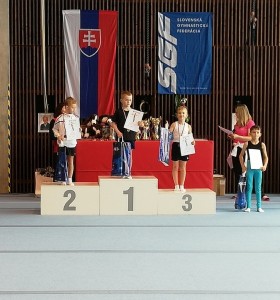 Patrik Jankeje -  Majster Slovenska v športovej gymnastike