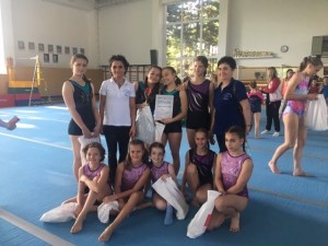Zlatá medaila pre Gymnastický klub Elán Prievidza