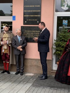 Prievidza má obnovený symbol historickej cesty MAGNA VIA