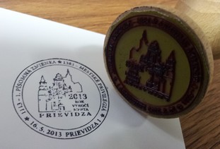 Príležitostná poštová pečiatka k roku výročí